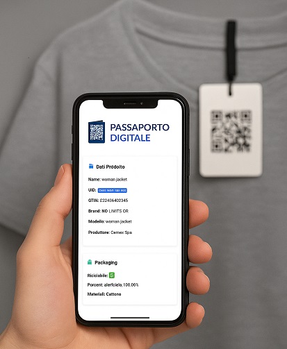 Passaporto digitale dei prodotti